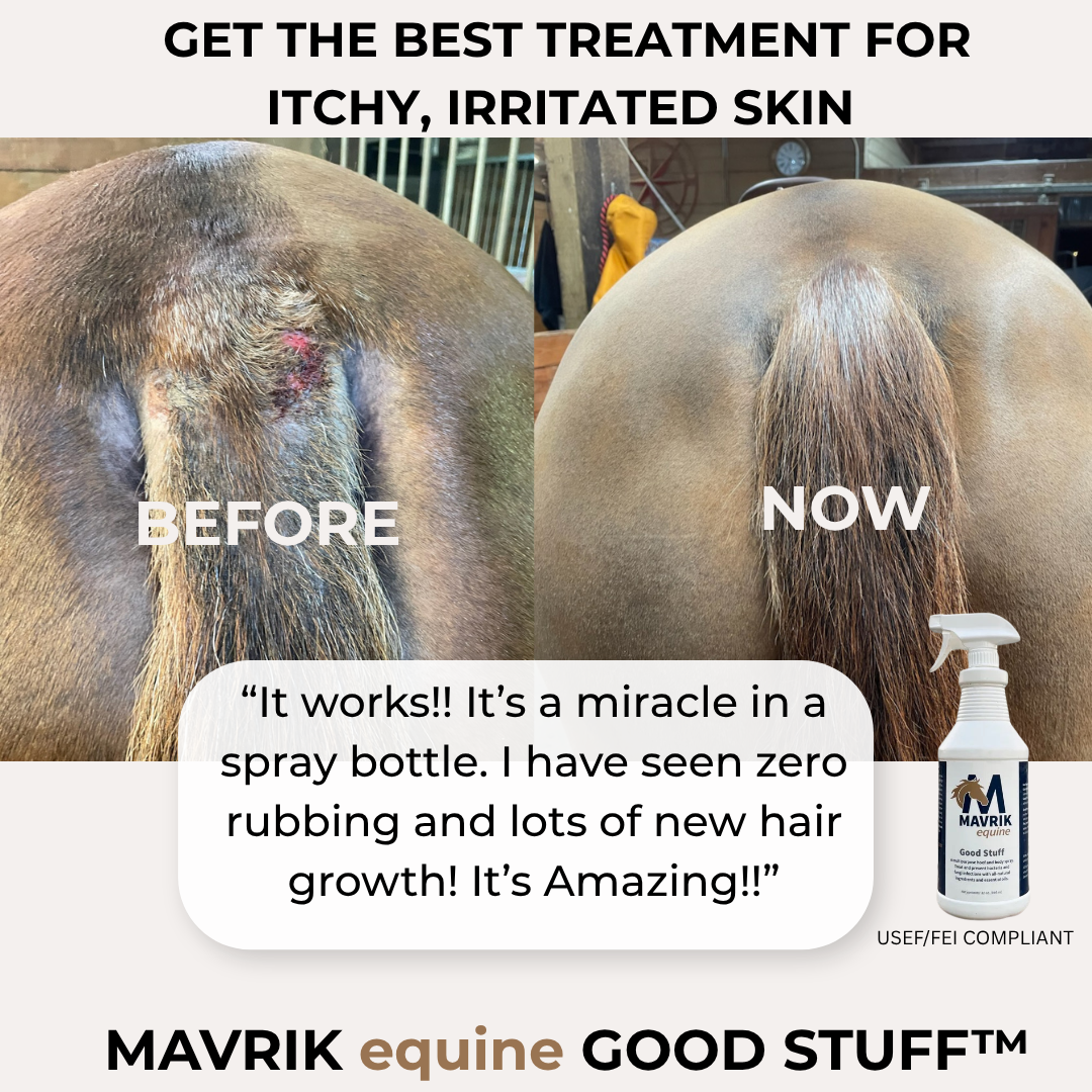Good Stuff™ Multipurpose Spray Soothes, Treats & Prevents Skin, Coat & Hoof Ailments Plus-Stop Itchy Tails!