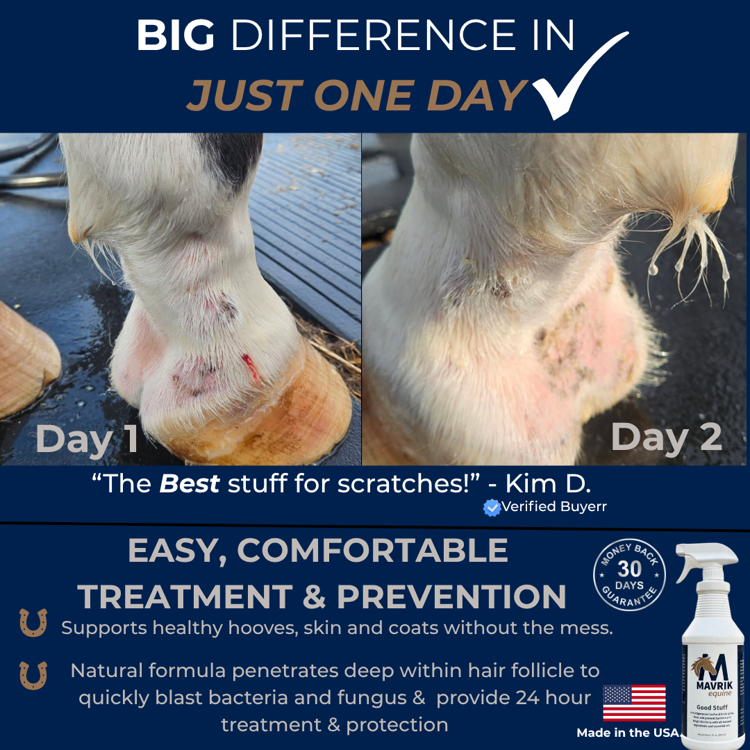 Good Stuff™ Multipurpose Spray Soothes, Treats & Prevents Skin, Coat & Hoof Ailments Plus-Stop Itchy Tails!