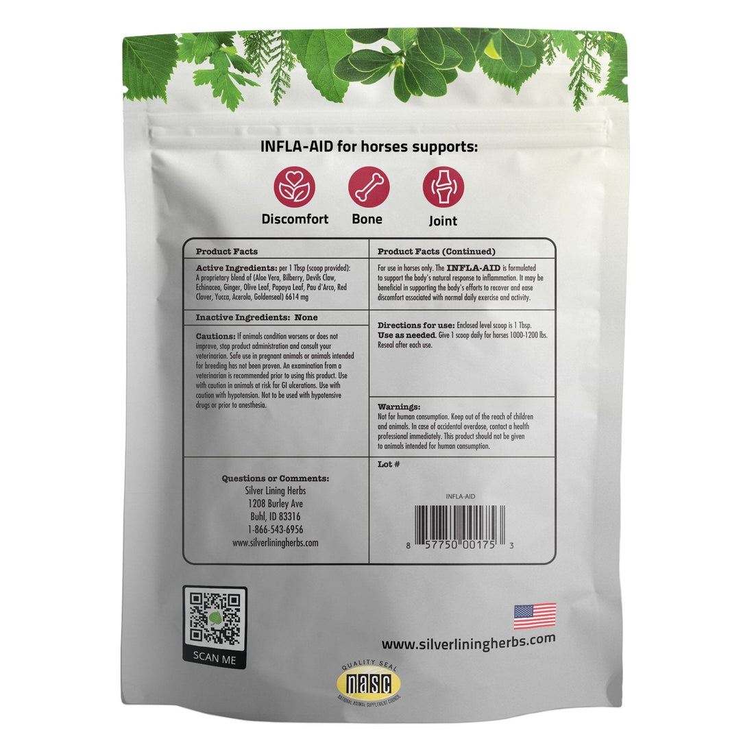 Infla-aid for Horses