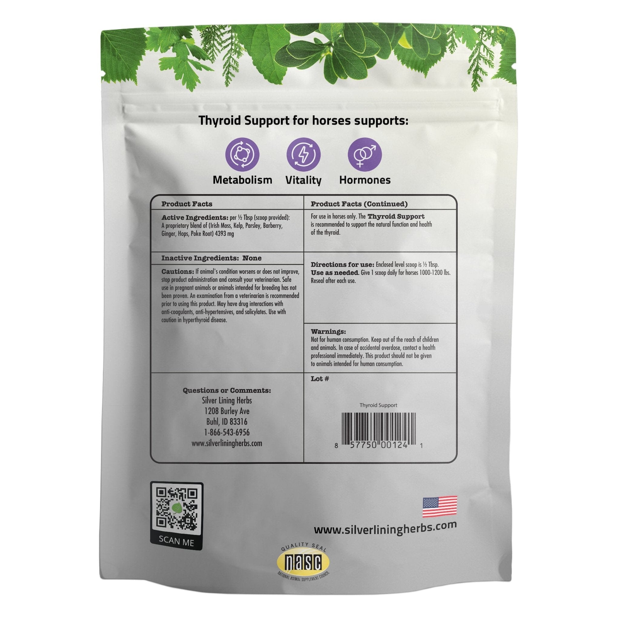 Thyroid Support for Horses