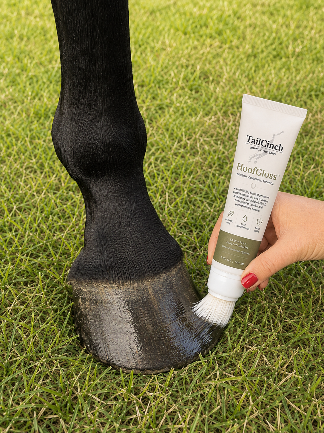 HoofGloss™ Squeeze Tube Hoof Oil