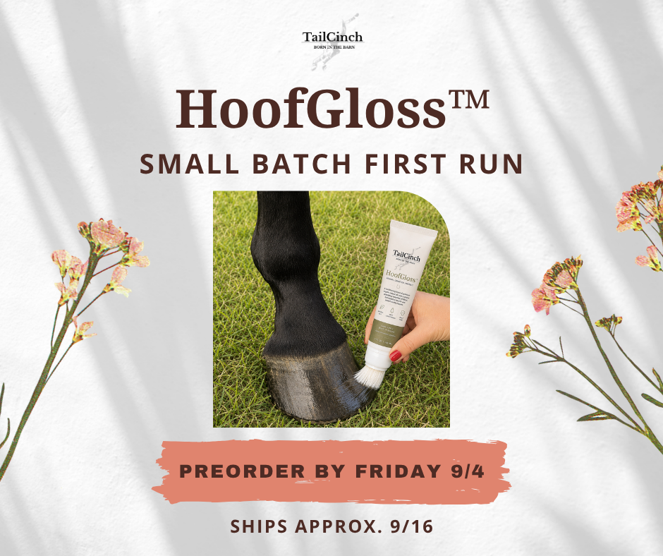HoofGloss™ Squeeze Tube Hoof Oil