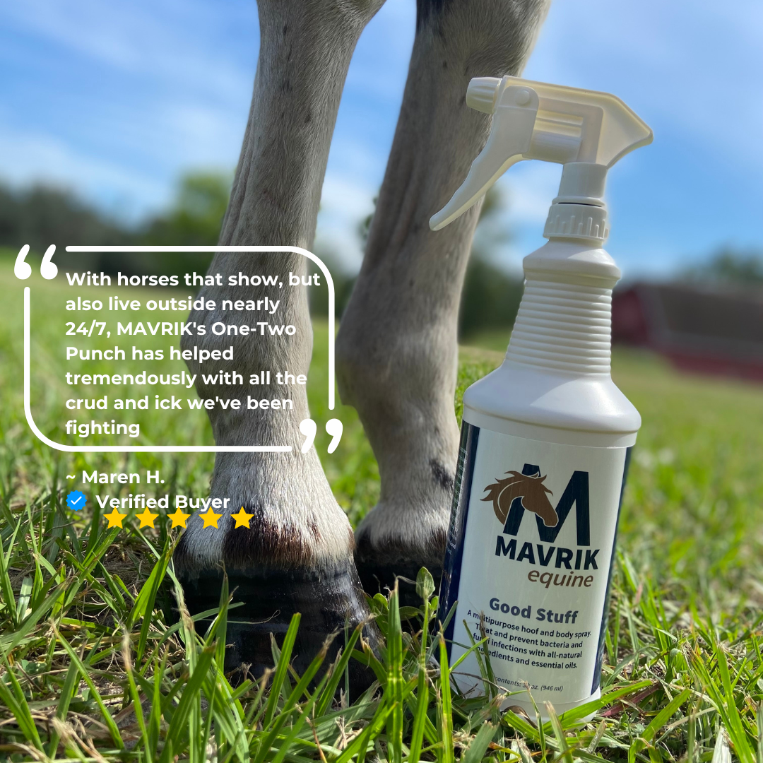 Good Stuff™ Multipurpose Spray Soothes, Treats &amp; Prevents Skin, Coat &amp; Hoof Ailments Plus-Stop Itchy Tails!