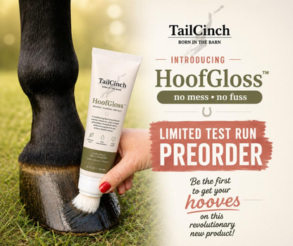 HoofGloss™ Squeeze Tube Hoof Oil