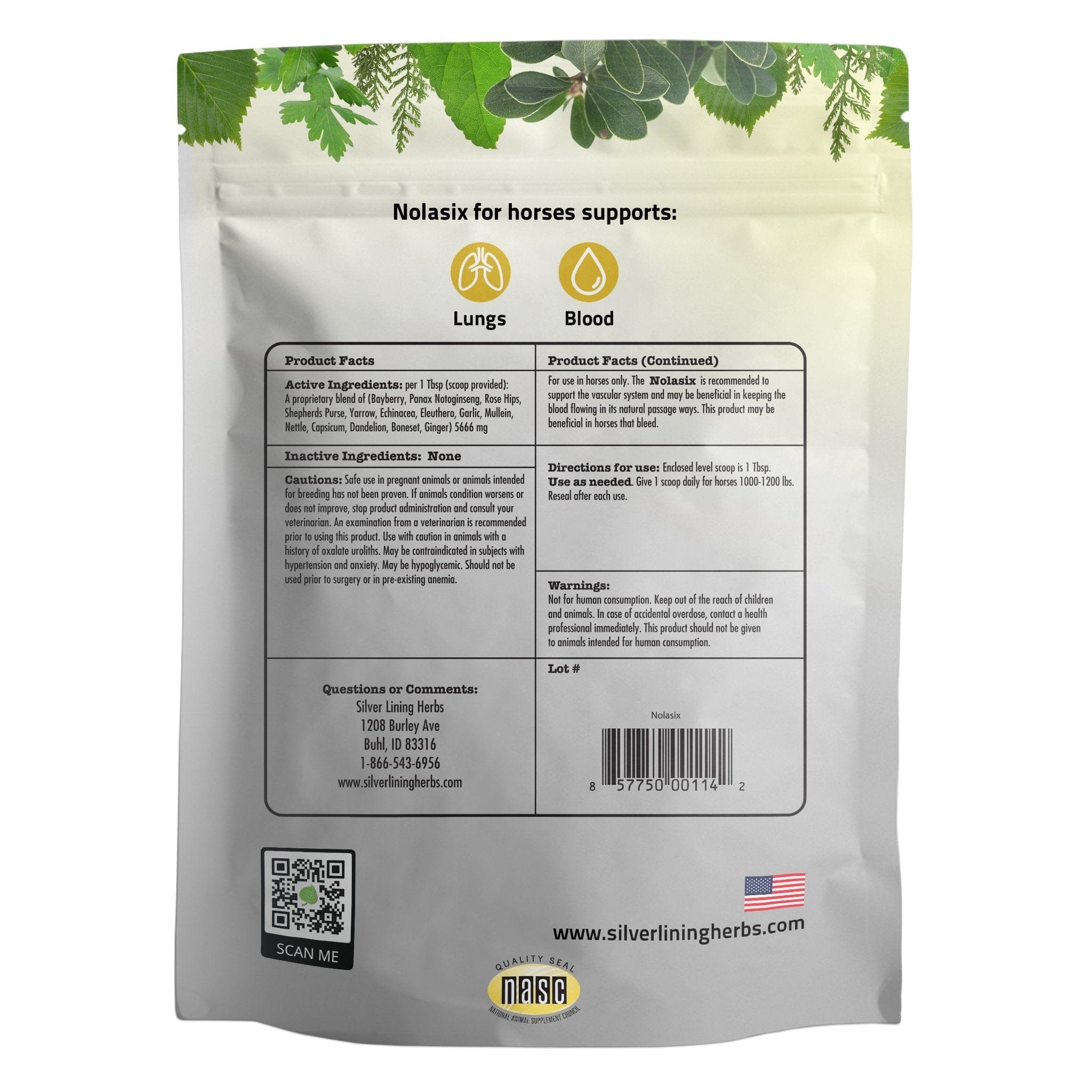 Nolasix for Horses