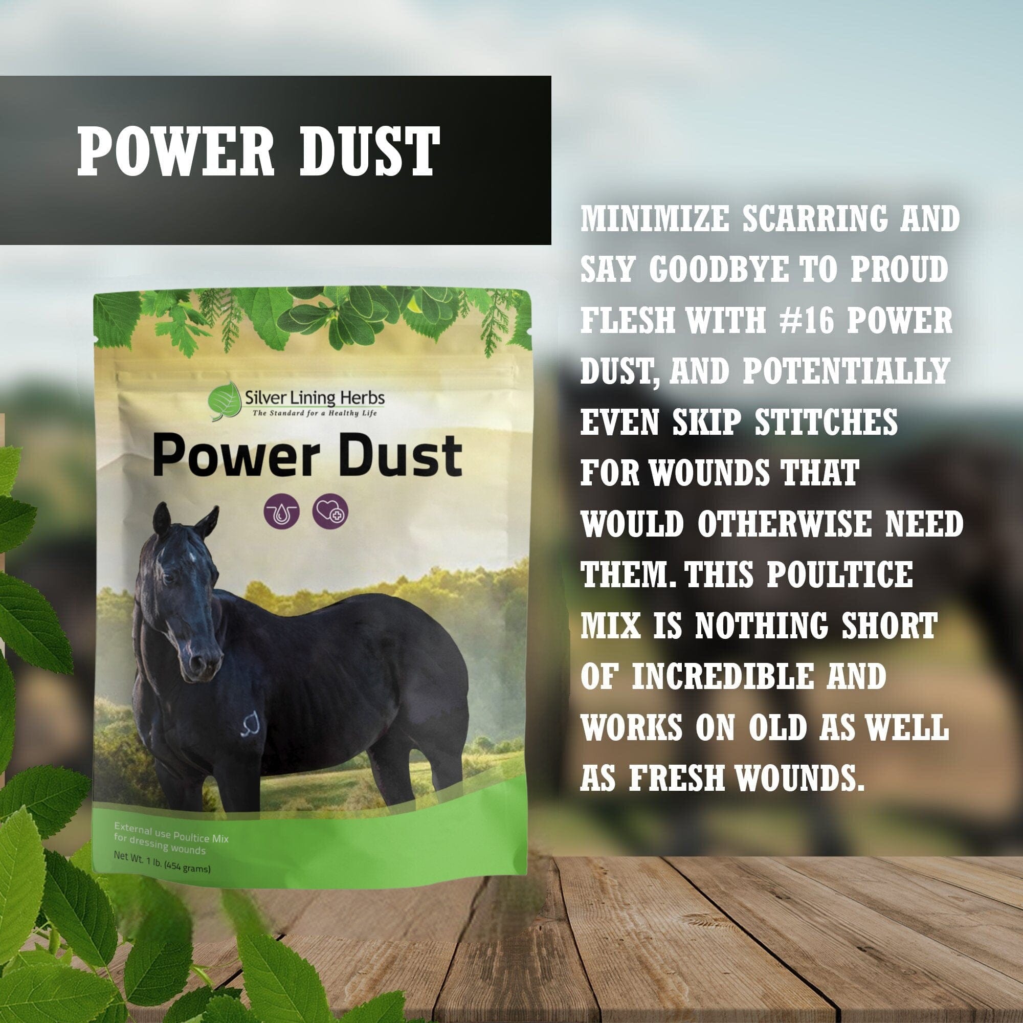 Power Dust for Horses