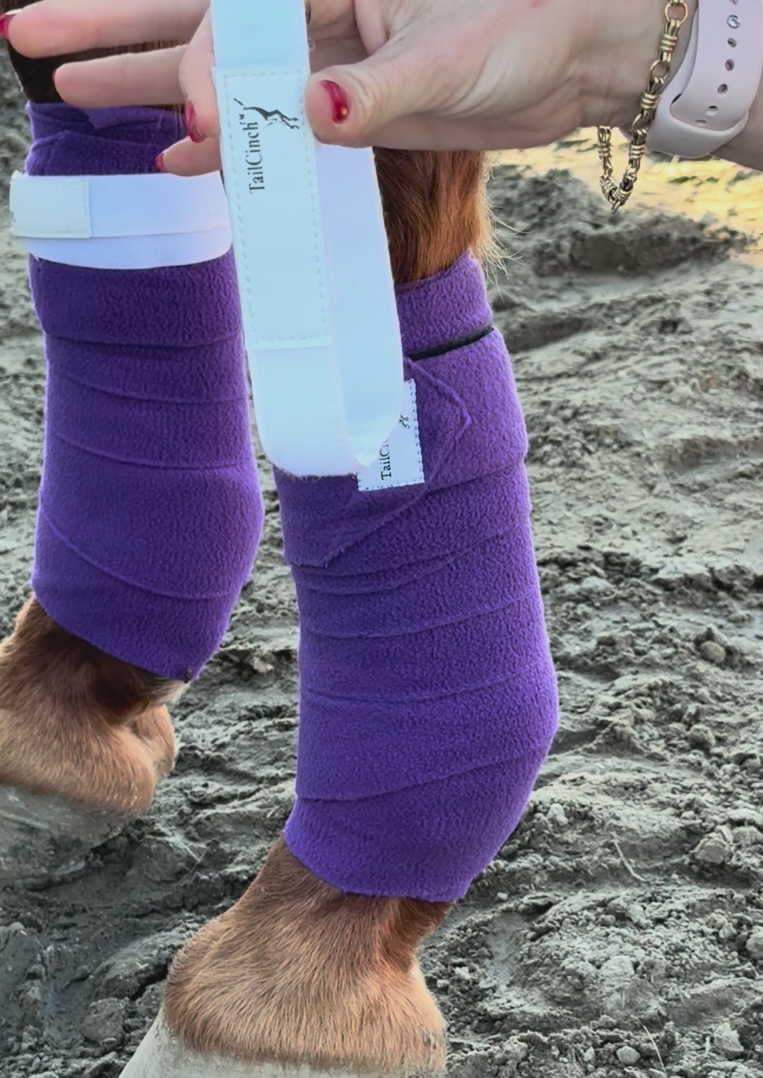 PoloCinch™ - Polo Wrap Guards (Double-Sided Velcro)